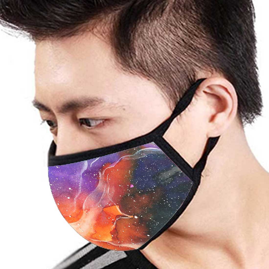 Face Masks Reusable Washable Set Of 2 -Galaxy Nutcase