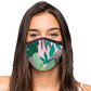 Face Masks Reusable Washable Set Of 2 -pinkfloral Nutcase