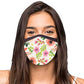 Face Masks Reusable Washable Set Of 2 -Cute_Flowers Nutcase