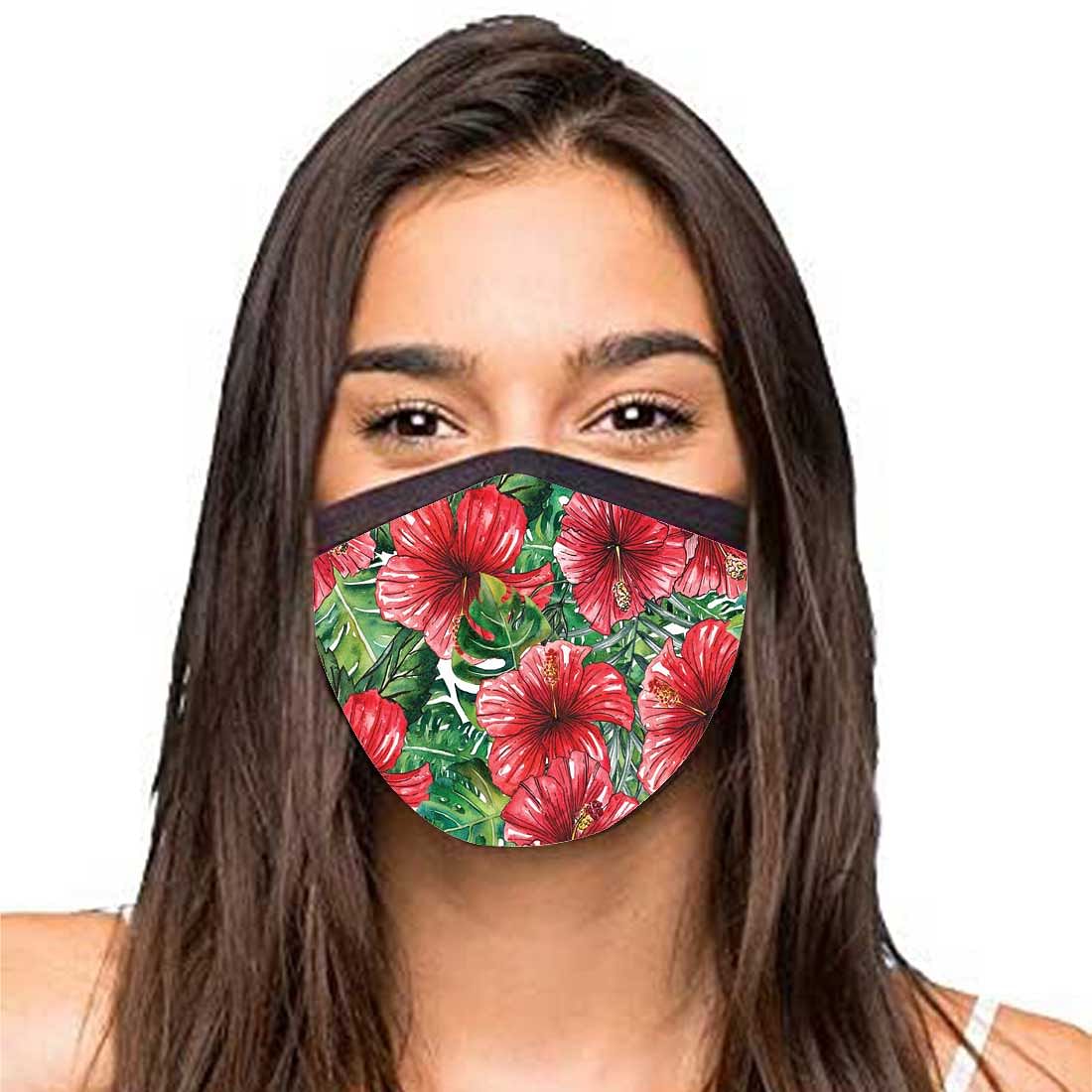Face Masks Reusable Washable Set Of 2 -Shoeflowers Nutcase