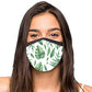 Face Masks Reusable Washable Set Of 2 -Leaves_love Nutcase
