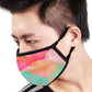 Face Masks Reusable Washable Set Of 2 -Watercolor Nutcase