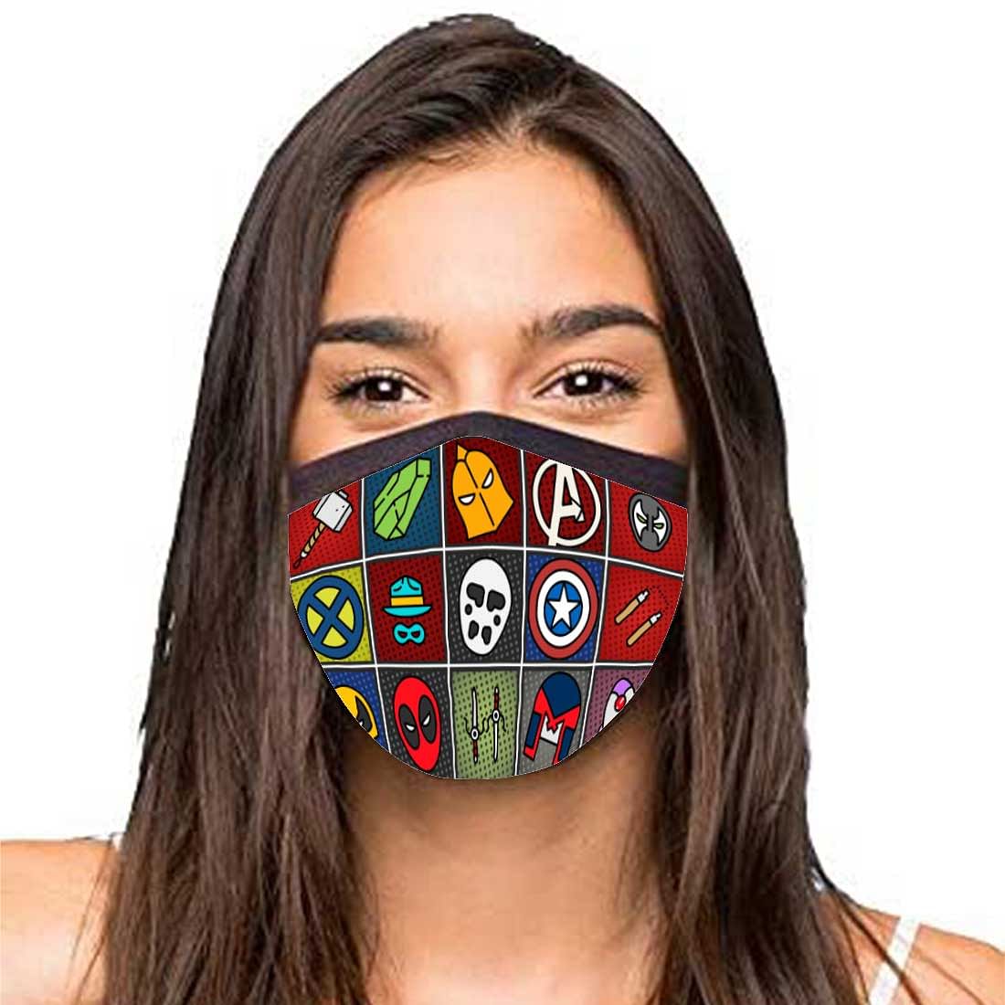 Face Masks Reusable Washable Set Of 2 -Gaming Nutcase