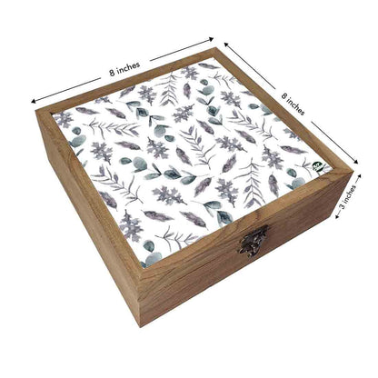 Nutcase Jewellery Organisers Storage Box - Unique Gifts -Leaves Nutcase