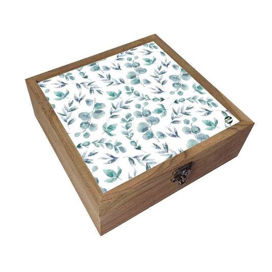 Nutcase Jewellery Organisers Storage Box Wooden - Unique Gifts -Beautiful Leaves Nutcase