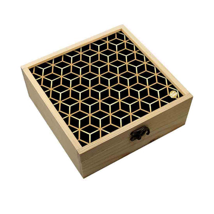 Jewellery Box Wooden Jewelry Organizer -  Hexa Nutcase