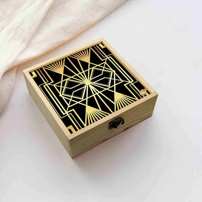 Jewellery Box Wooden Jewelry Organizer -  Retro Nutcase