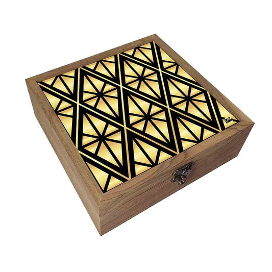 Nutcase Jewellery Box for Women Latest Design fancy - Unique Gifts -Geometric Diamond Nutcase