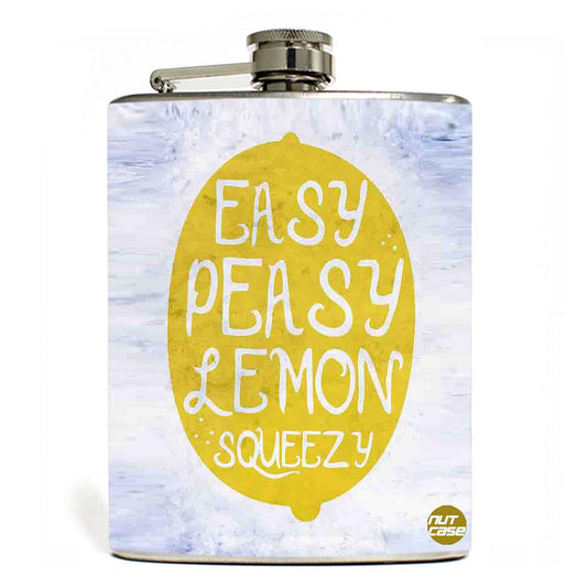 Hip Flask - Lemon Nutcase