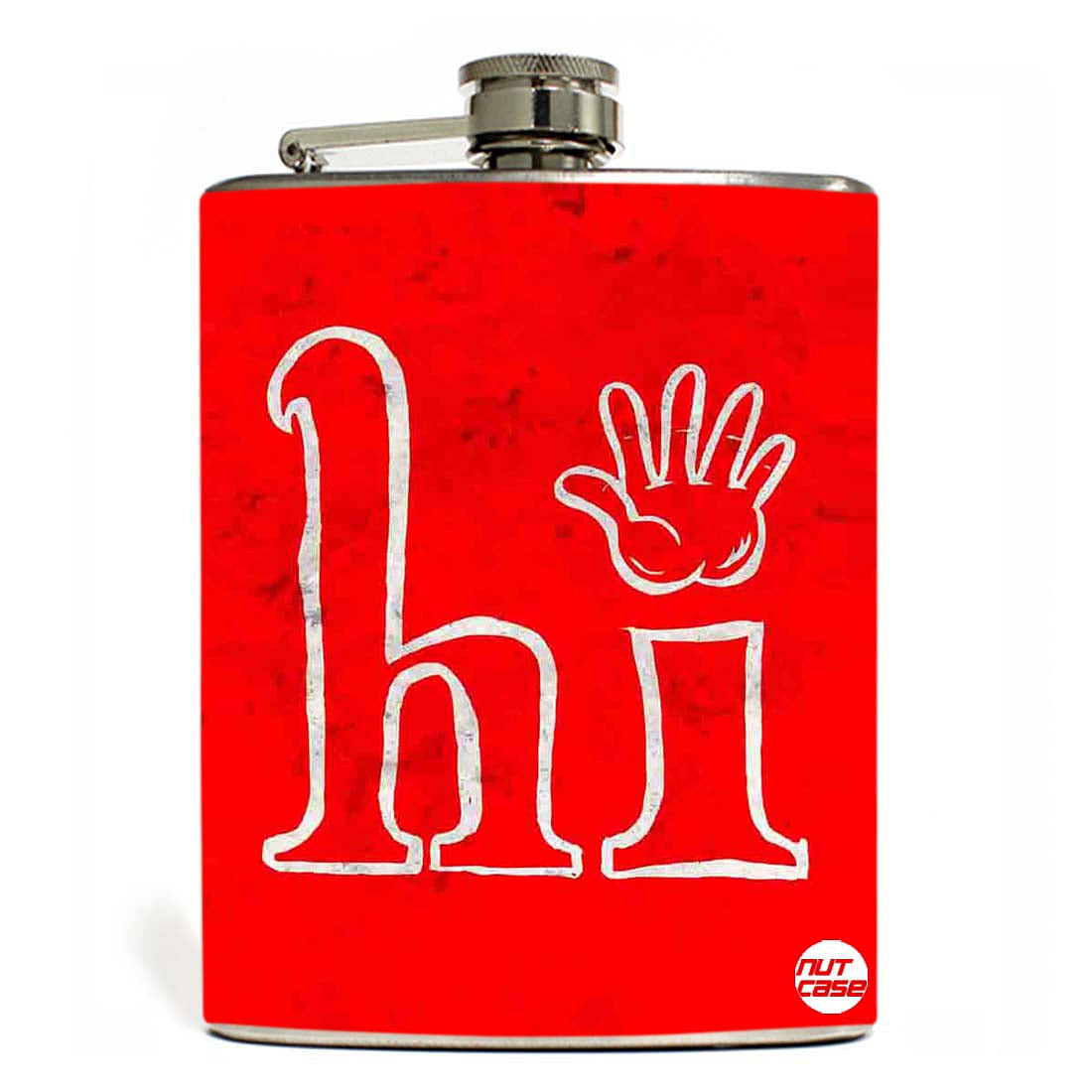 Hip Flask - Hi Nutcase