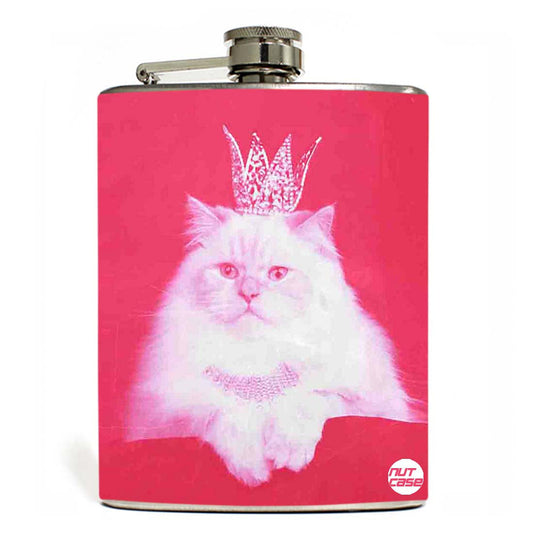 Hip Flask - Cat Nutcase