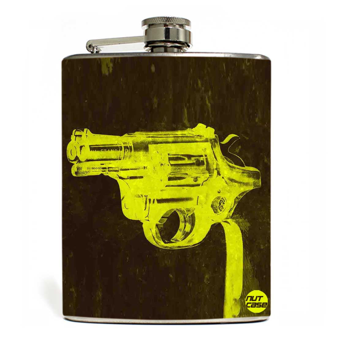 Hip Flask - Colored Box Nutcase