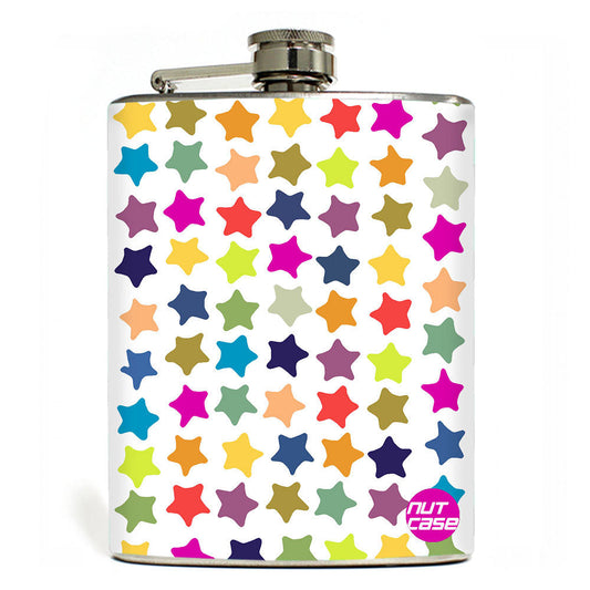 Hip Flask  -  Stars Nutcase