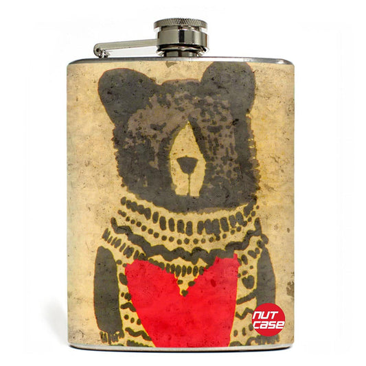 Hip Flask  -  BearHug Nutcase