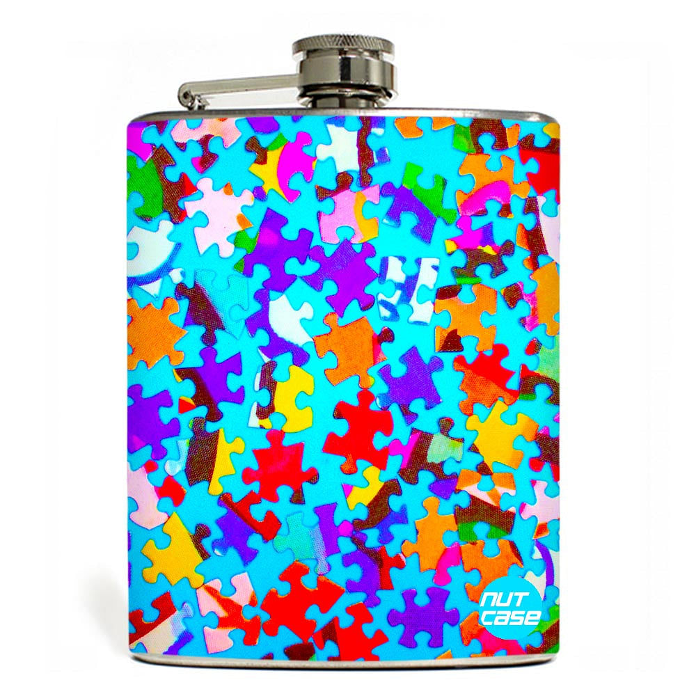 Hip Flask  -  Puzzle Nutcase