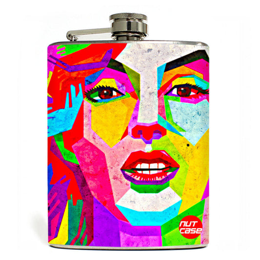 Hip Flask  -  Marilyn Nutcase