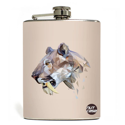 Hip Flask  -  Sabertooth Nutcase