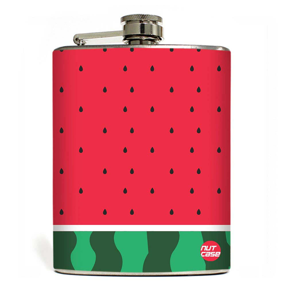 Hip Flask -  Watermelon Nutcase