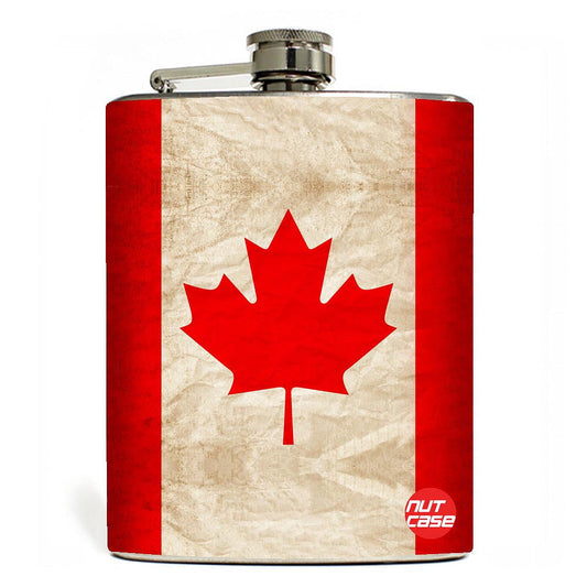 Hip Flask  -  Canada Nutcase