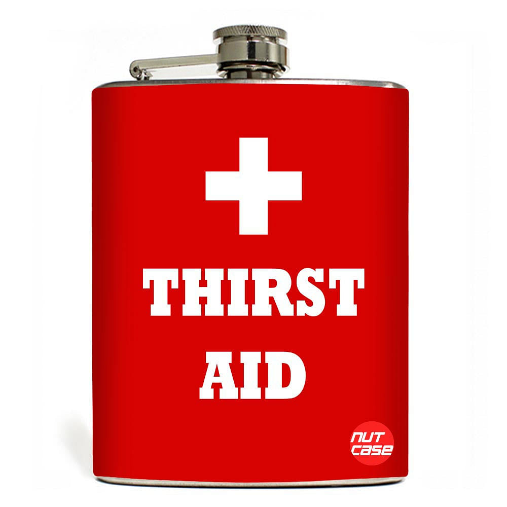 Hip Flask  -  Thirst Aid Nutcase