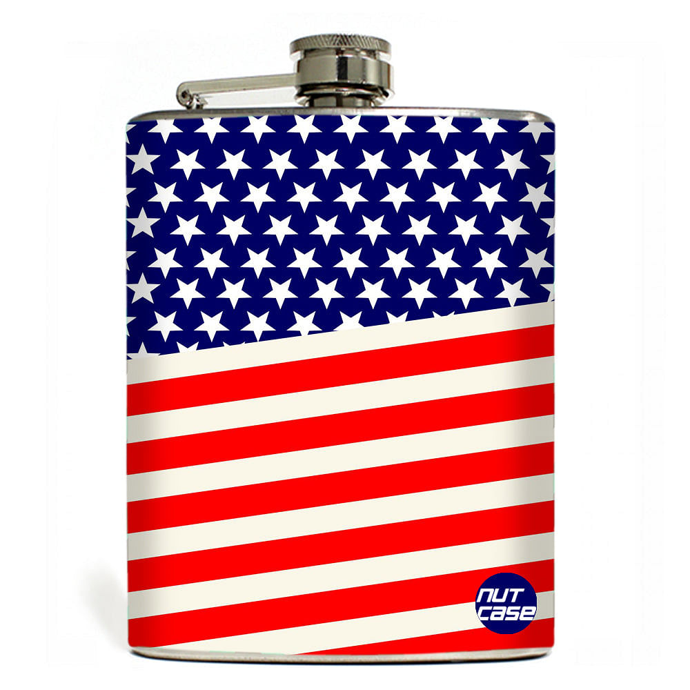 Hip Flask  -  USA Nutcase