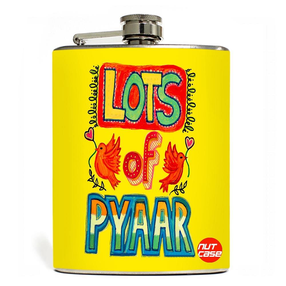 Hip Flask  -  Lots Of Pyar - Hinglish Style Nutcase