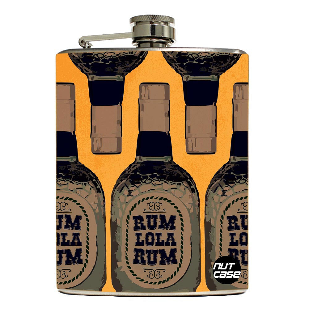 Hip Flask  -  Rum Lola Rum Orange Nutcase