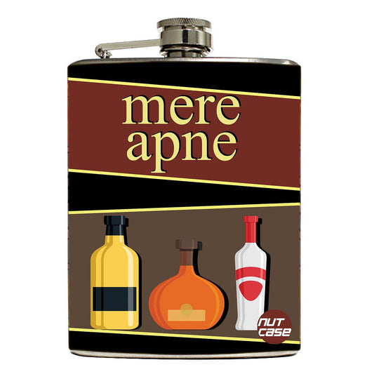 Hip Flask  -  Mere Apne Nutcase