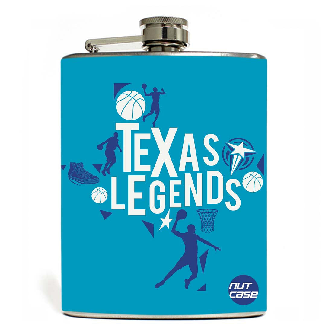 Hip Flask - Texas Legends Nutcase