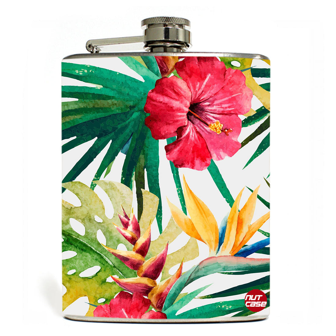 Hip Flask - Hibiscus Leaves Nutcase