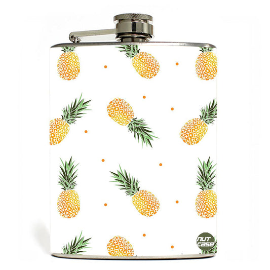 Hip Flask - Pineapple Nutcase