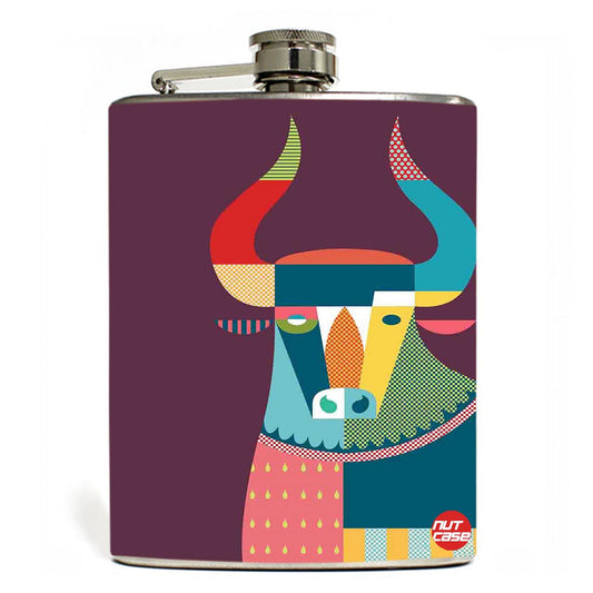 Hip Flask - Taurus Nutcase