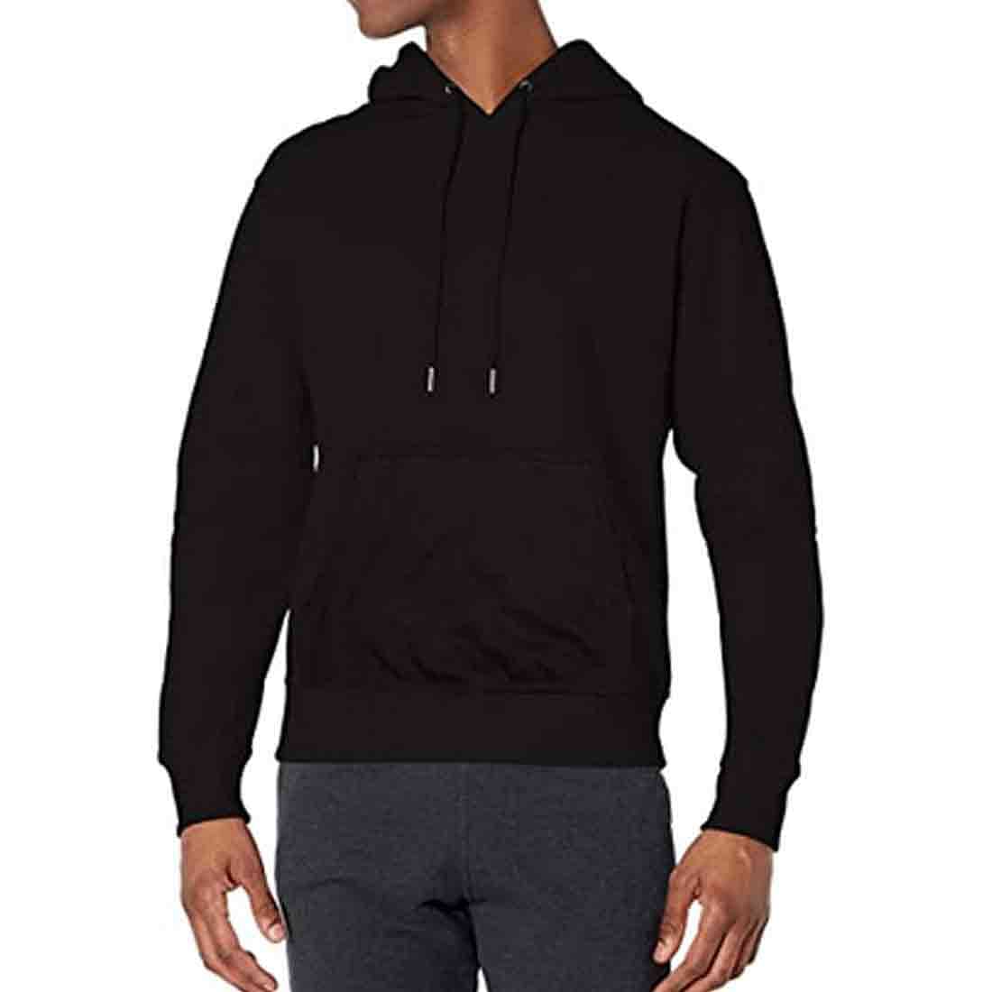 Nutcase Hoodie Stylish Jumper Sweatshirt Unisex ( Black ) - Angry Man Nutcase