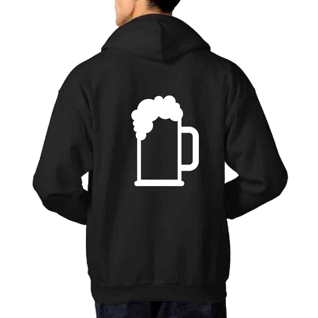 Nutcase Unisex Hoodies For Men - Beer Fizz Nutcase