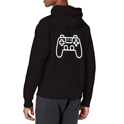 Nutcase Designer Unisex Black Hoodie  - Game Nutcase