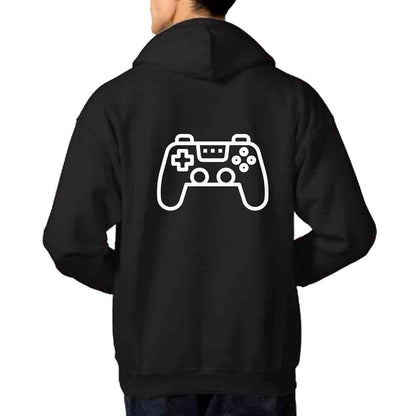 Nutcase Designer Unisex Black Hoodie  - Game Nutcase