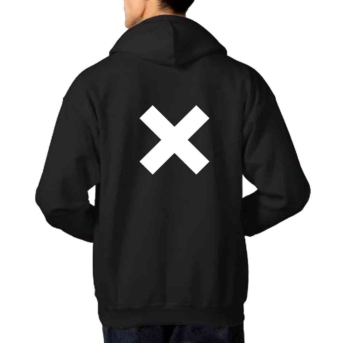 Nutcase Hoodie Stylish Jumper Sweatshirt Unisex ( Black ) - No Cross Nutcase