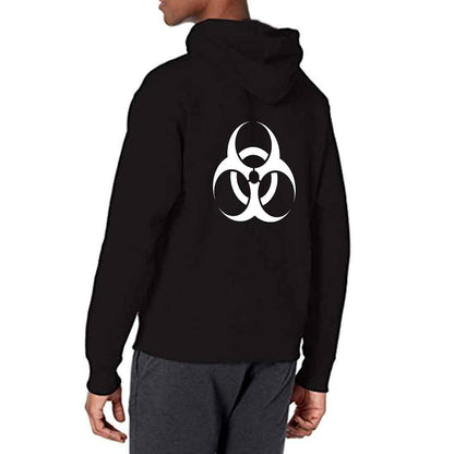 Nutcase Hoodie Stylish Jumper Sweatshirt Unisex ( Black ) - Spinner Nutcase