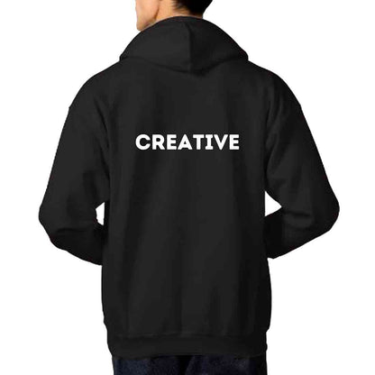 Nutcase Hoodie Stylish Jumper Sweatshirt Unisex ( Black ) - Creative Nutcase