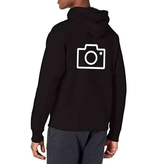 Nutcase Hoodie Stylish Jumper Sweatshirt Unisex ( Black ) - Camera Nutcase