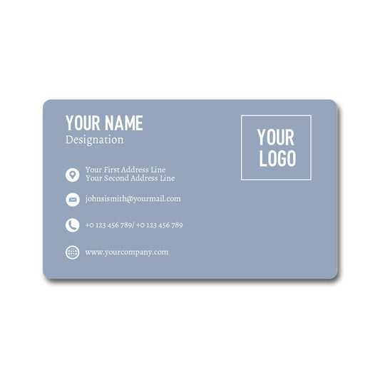 Personalized Metal NFC Business Cards - Add Your LOGO Text ( For Android Phones Only)