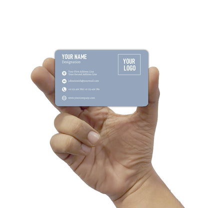 Personalized Metal NFC Business Cards - Add Your LOGO Text ( For Android Phones Only)