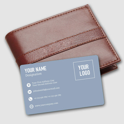 Personalized Metal NFC Business Cards - Add Your LOGO Text ( For Android Phones Only)