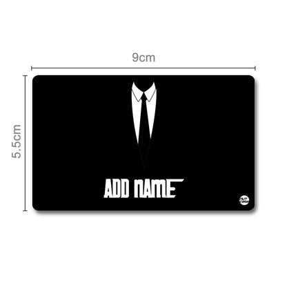 Create Customized Smart Metal NFC Card Add Name - Suit Up ( For Android Phones Only)