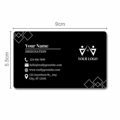 Customized Metal NFC Visiting Card Engraving - Your Name ( For Android Phones Only)