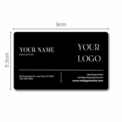 Customized Metal NFC Name Card - Your Logo ( For Android Phones Only)