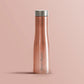 Custom Steel Water Bottle for Cafes Restaurants Home Office-Rose Gold 750ml