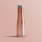 Personalised Stainless Steel Water Bottle for Restaurant Cafes Home Office-Rose Gold 750ml