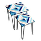 Nesting Tables Set Of 2 ,  Nest Of Tables For Living Room -   Blue Diamond Nutcase