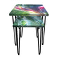Nesting Table Modern Decor Nest of Tables for Balcony & Office Set Of 2 - Space Green Nutcase